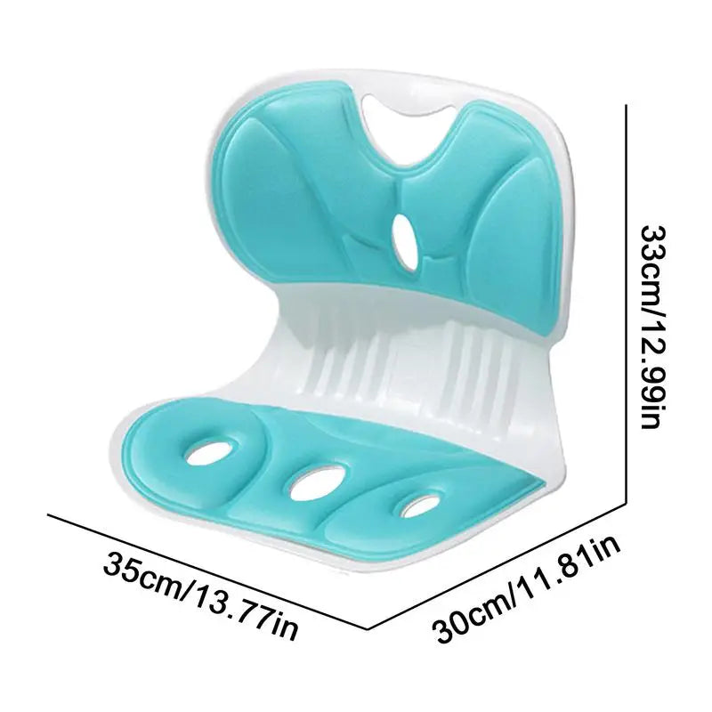 Posture Corrector for Chair Relief Back Cushion Offices Chair Lumbar Support Professional Washable Ergonomic Back Support Pillow